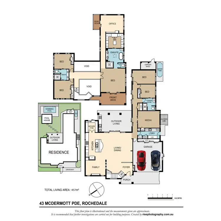 Floorplan of Homely house listing, 43 McDermott Parade, Rochedale QLD 4123