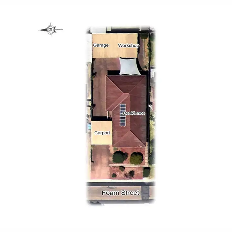 Floorplan of Homely house listing, 59 Foam Street, Rosebud VIC 3939