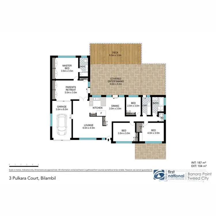 Floorplan of Homely house listing, 3 Pulkara Court, Bilambil Heights NSW 2486