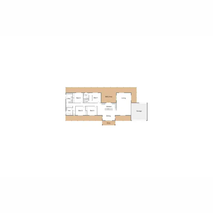Floorplan of Homely house listing, Address available on request