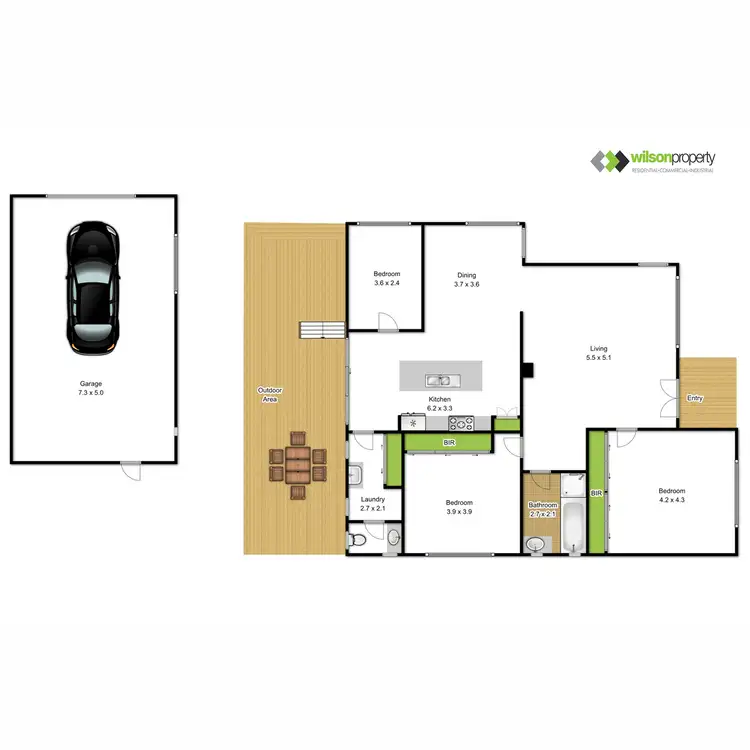 Floorplan of Homely house listing, 12 Whittakers Road, Traralgon VIC 3844