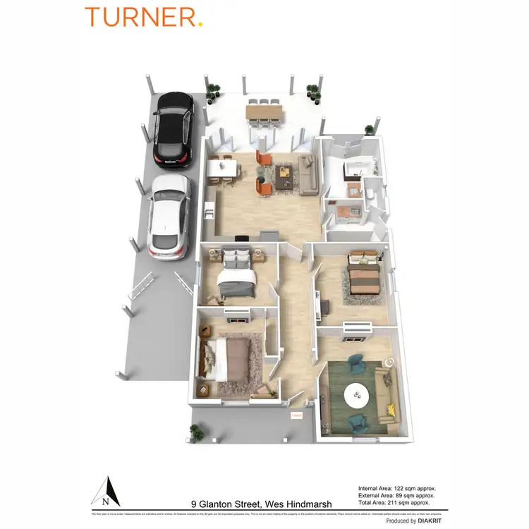 Floorplan of Homely house listing, 9 Glanton Street, West Hindmarsh SA 5007