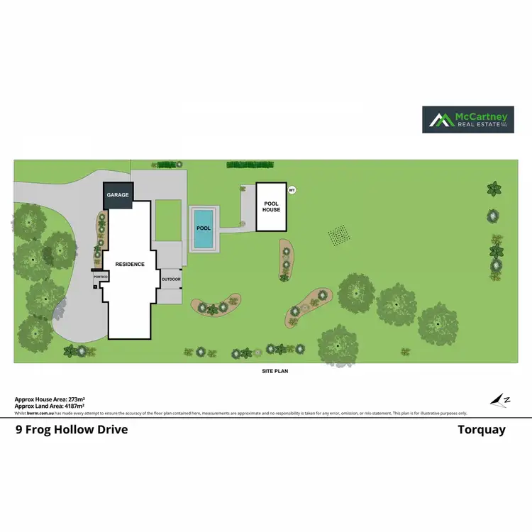 Floorplan of Homely house listing, 9 Frog Hollow Drive, Torquay VIC 3228