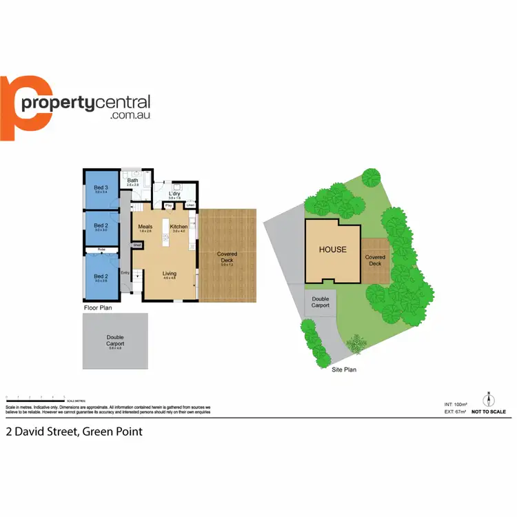 Floorplan of Homely house listing, 2 David Street, Green Point NSW 2251