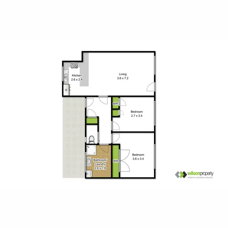 Floorplan of Homely unit listing, 3/31 Davidson Street, Traralgon VIC 3844