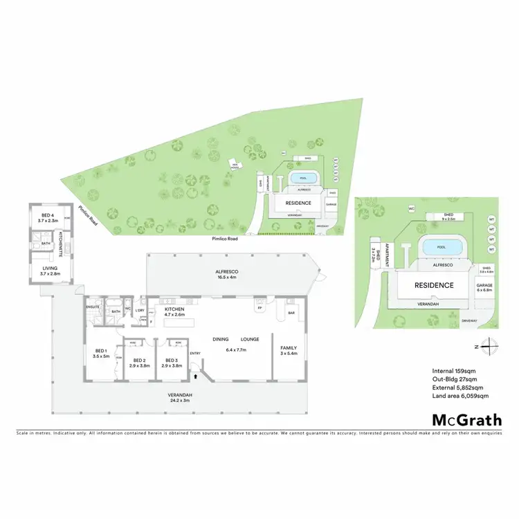Floorplan of Homely house listing, 417 Pimlico Road, Pimlico NSW 2478