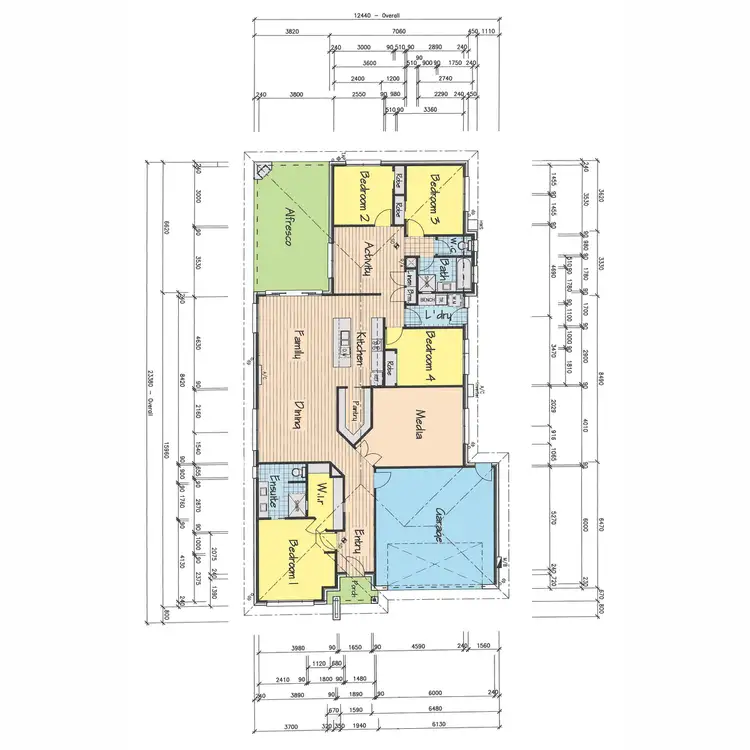 Floorplan of Homely house listing, 3 Ashton Street, Sale VIC 3850