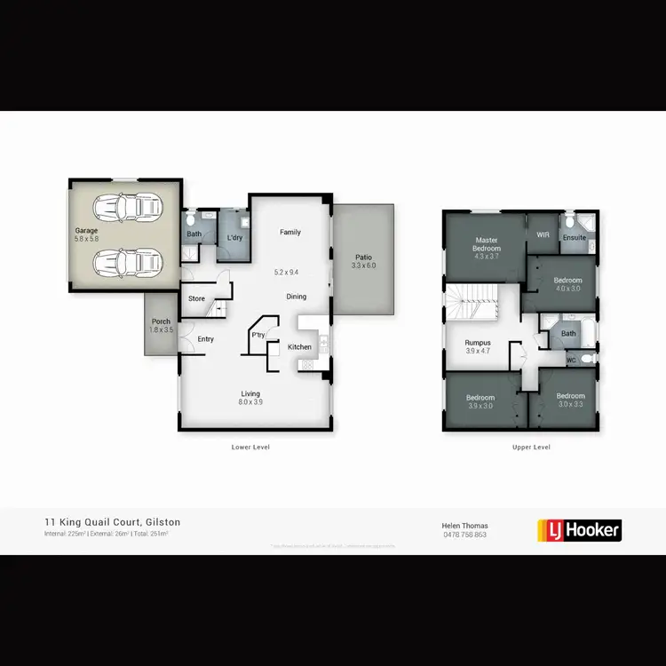 Floorplan of Homely house listing, 11 King Quail Court, Gilston QLD 4211