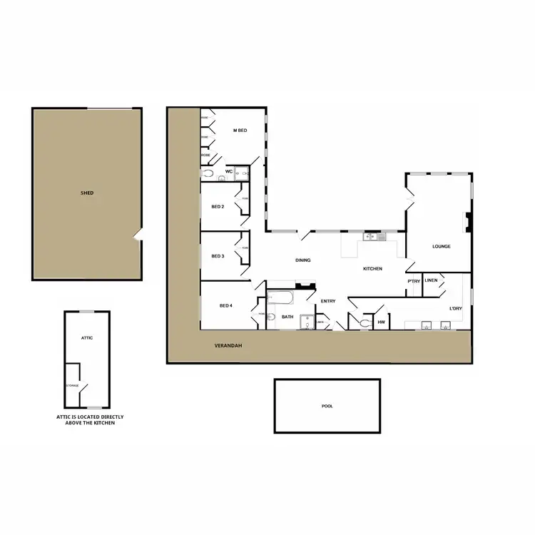 Floorplan of Homely house listing, 37 Wirrinya Avenue, Glenrowan VIC 3675