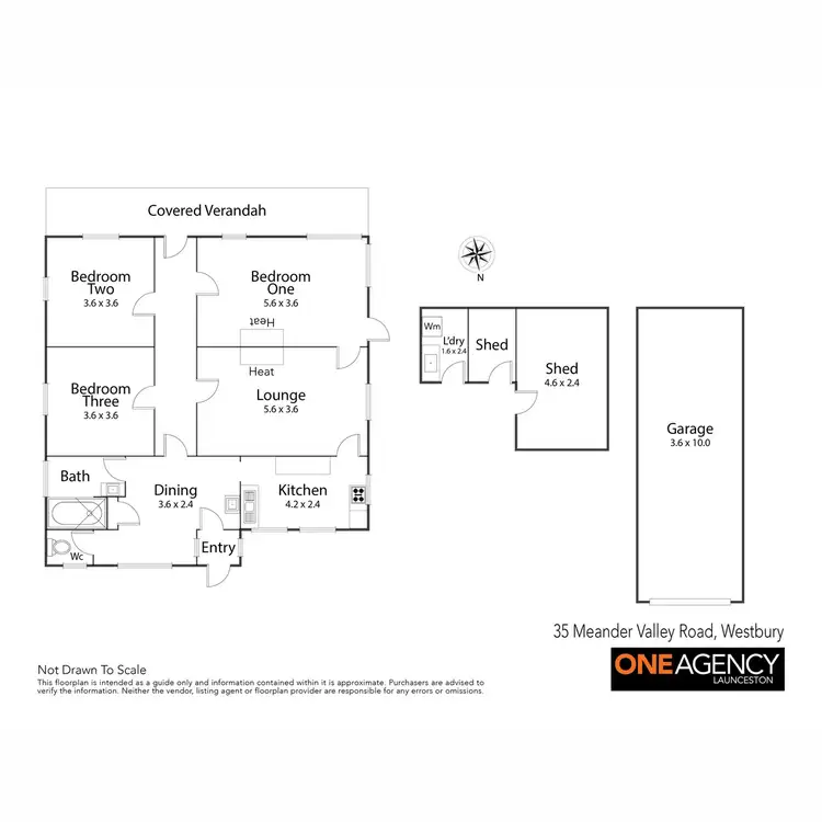 Floorplan of Homely house listing, 35 Meander Valley Road, Westbury TAS 7303