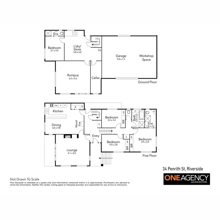 Floorplan of Homely house listing, 34 Penrith Street, Riverside TAS 7250