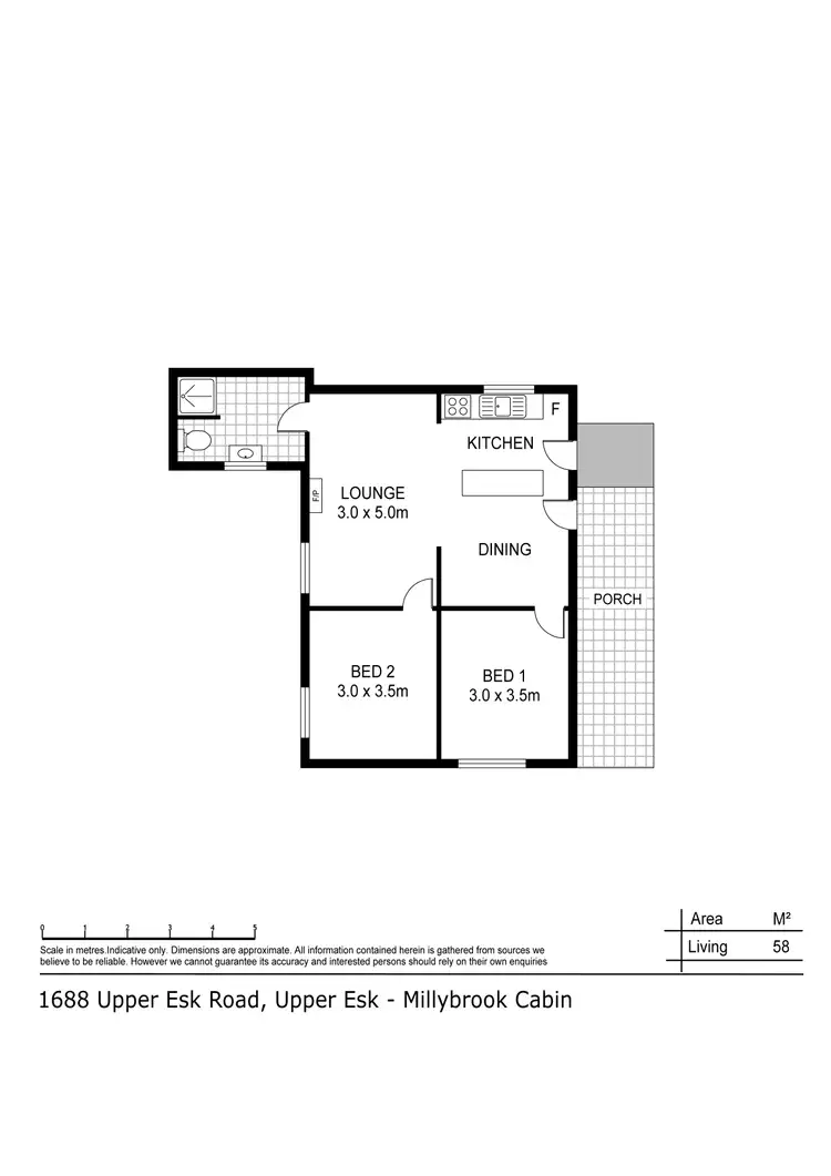 Floorplan of Homely house listing, 1688 Upper Esk Road, Upper Esk TAS 7214