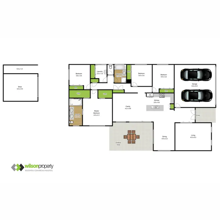 Floorplan of Homely other listing, 10 Graduate Place, Traralgon VIC 3844
