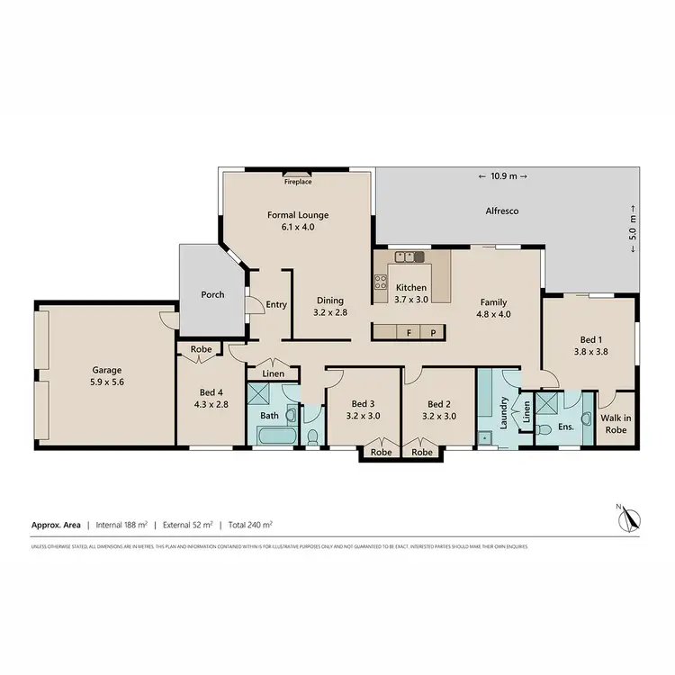 Floorplan of Homely house listing, 4 Lyra Court, Regents Park QLD 4118