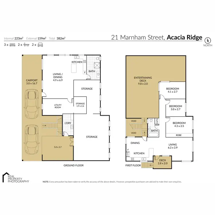 Floorplan of Homely house listing, 21 Marnham Street, Acacia Ridge QLD 4110