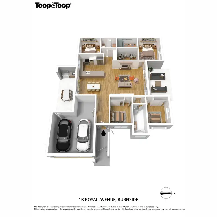 Floorplan of Homely house listing, 1b Royal Avenue, Burnside SA 5066