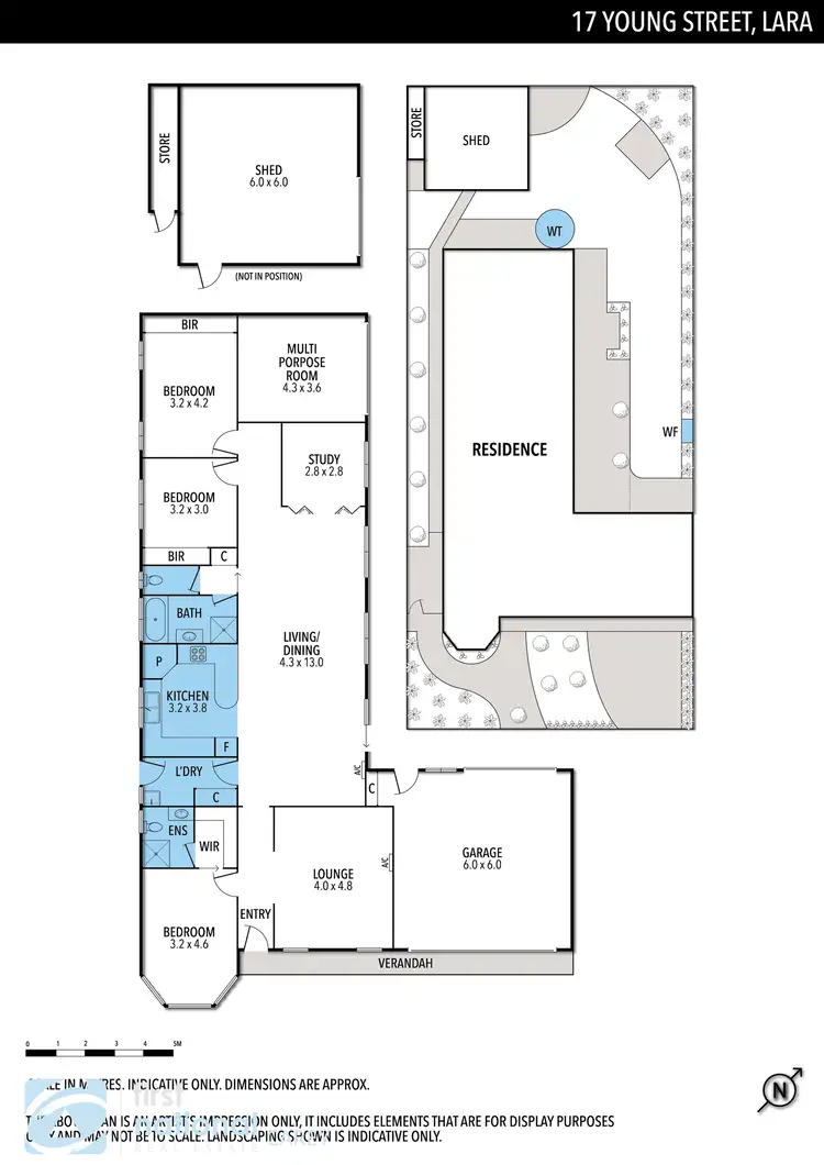 Floorplan of Homely house listing, 17 Young Street, Lara VIC 3212