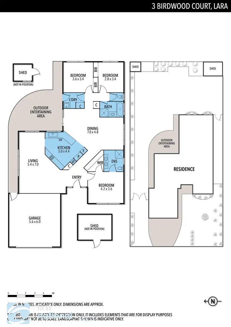 Floorplan of Homely house listing, 3 Birdwood Court, Lara VIC 3212