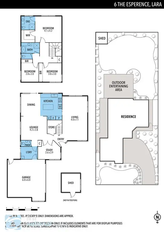 Floorplan of Homely house listing, 6 The Esperence, Lara VIC 3212