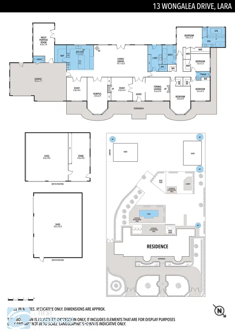 Floorplan of Homely house listing, 13 Wongalea Drive, Lara VIC 3212