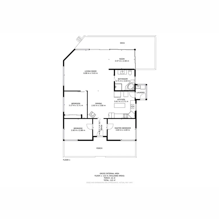 Floorplan of Homely house listing, 410 Glenora Road, Plenty TAS 7140