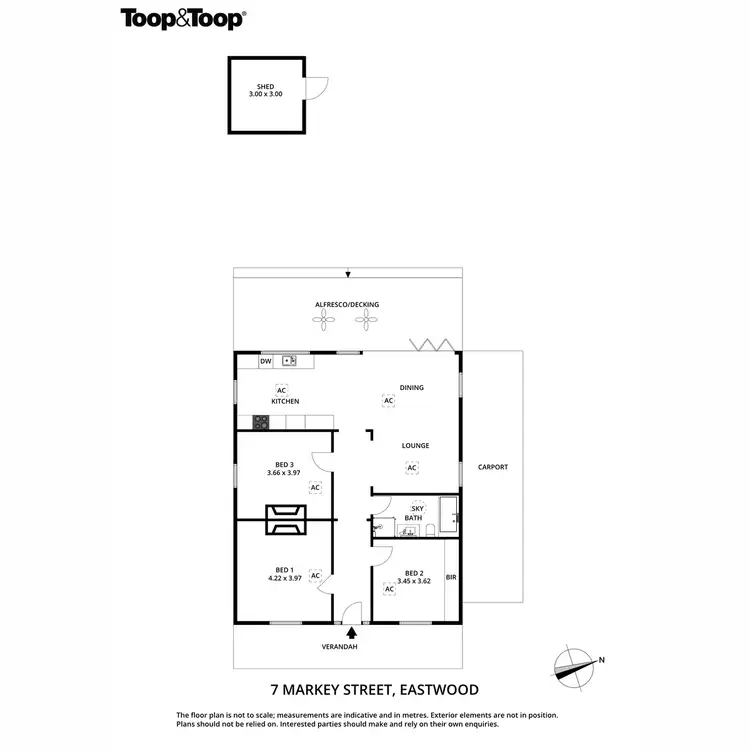 Floorplan of Homely house listing, 7 Markey Street, Eastwood SA 5063