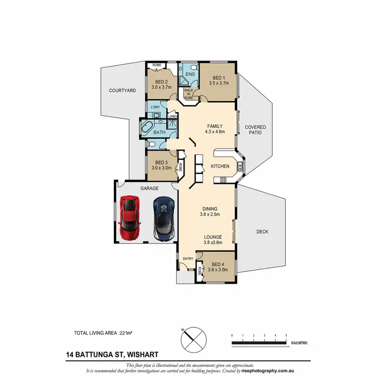 Floorplan of Homely house listing, 14 Battunga Street, Wishart QLD 4122