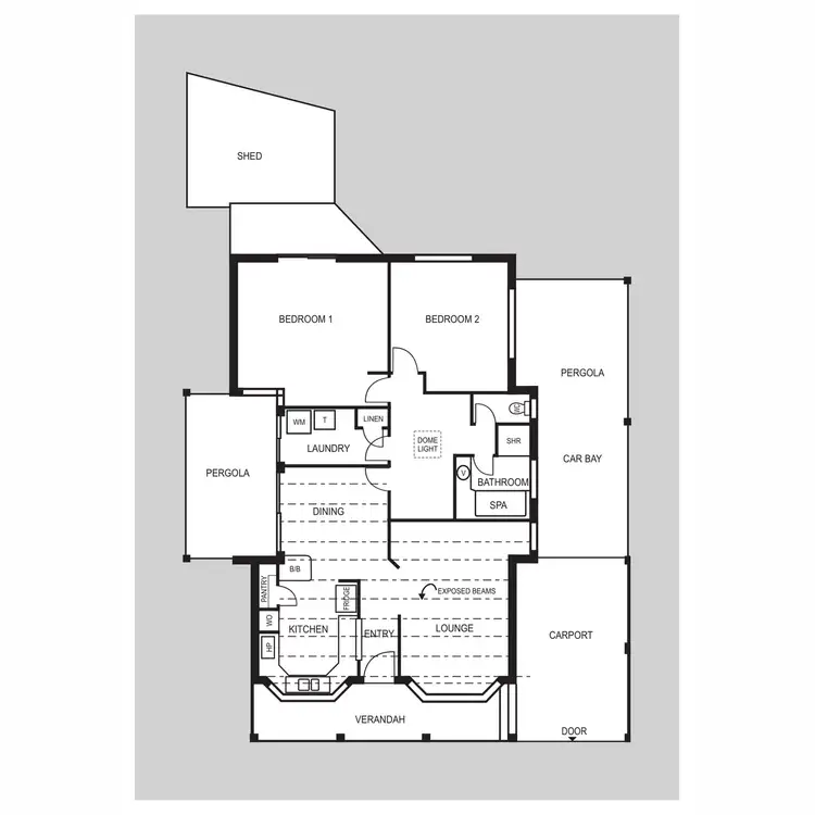 Floorplan of Homely house listing, 2A Davy Street, Alfred Cove WA 6154