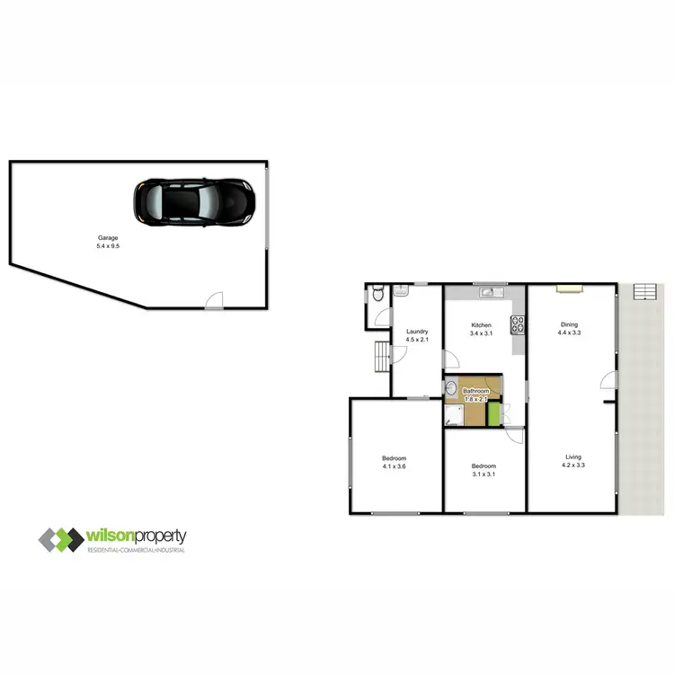 Floorplan of Homely house listing, 16 Gillies Crescent, Traralgon VIC 3844