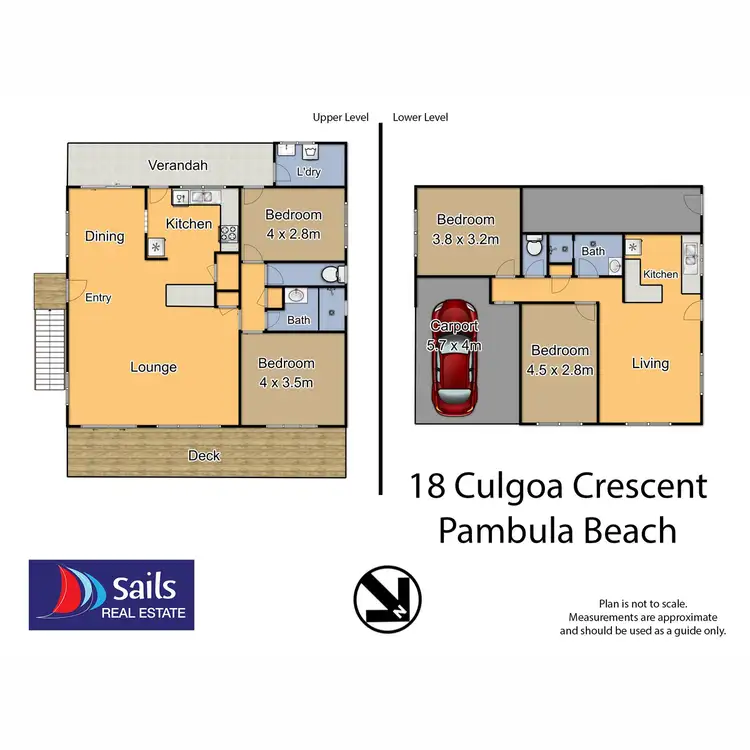 Floorplan of Homely house listing, 18 Culgoa Crescent, Pambula Beach NSW 2549