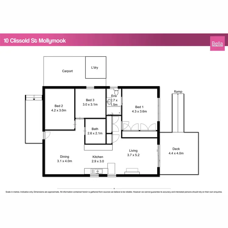 Floorplan of Homely house listing, 10 Clissold Street, Mollymook NSW 2539