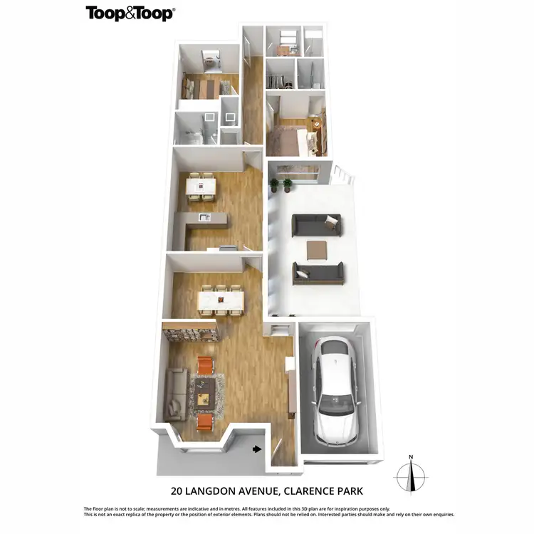 Floorplan of Homely house listing, 20 Langdon Avenue, Clarence Park SA 5034