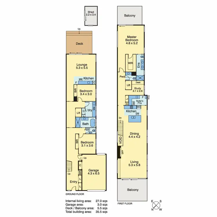 Floorplan of Homely house listing, 45 Marine Drive, Safety Beach VIC 3936