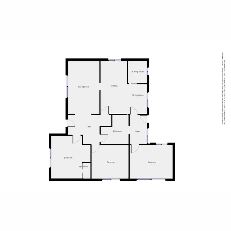 Floorplan of Homely house listing, 4 Harper Street, Warrnambool VIC 3280