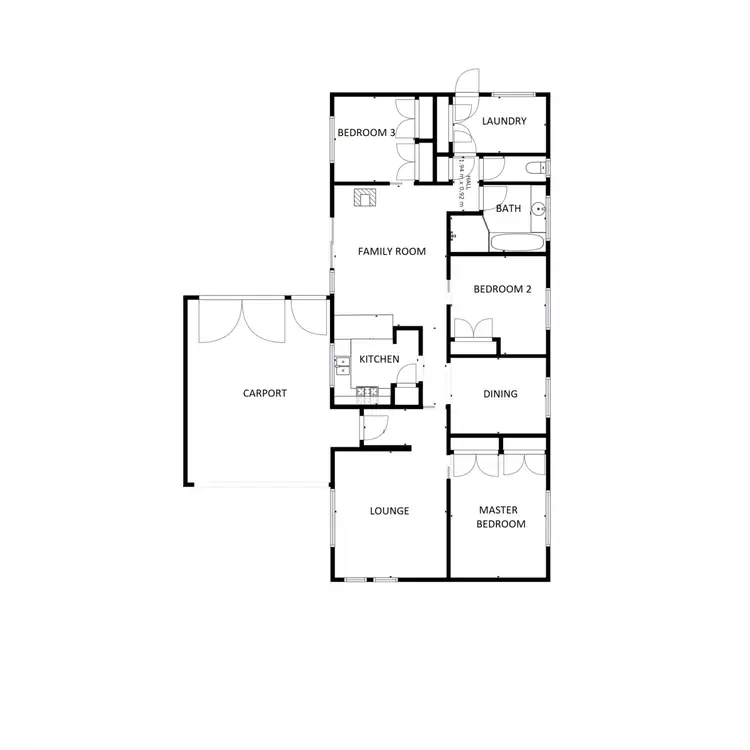 Floorplan of Homely house listing, 12 Sunwood Drive, Lavington NSW 2641