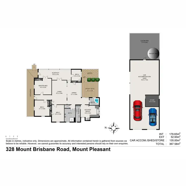 Floorplan of Homely house listing, 328 Mt Brisbane Road, Mount Pleasant QLD 4521