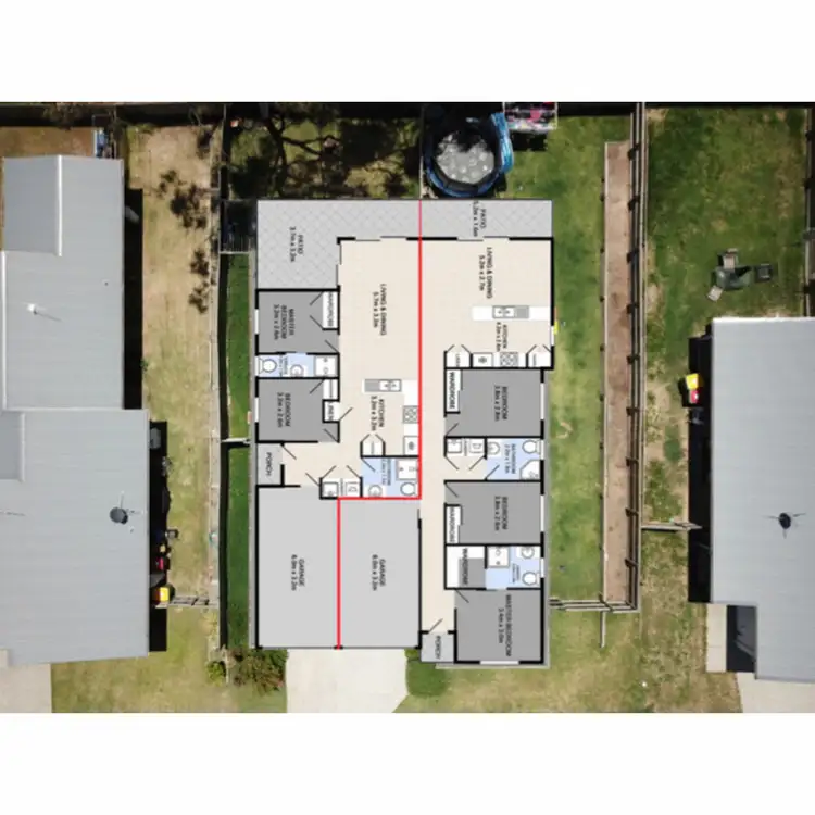 Floorplan of Homely house listing, 19 Catalyst Place, Brassall QLD 4305