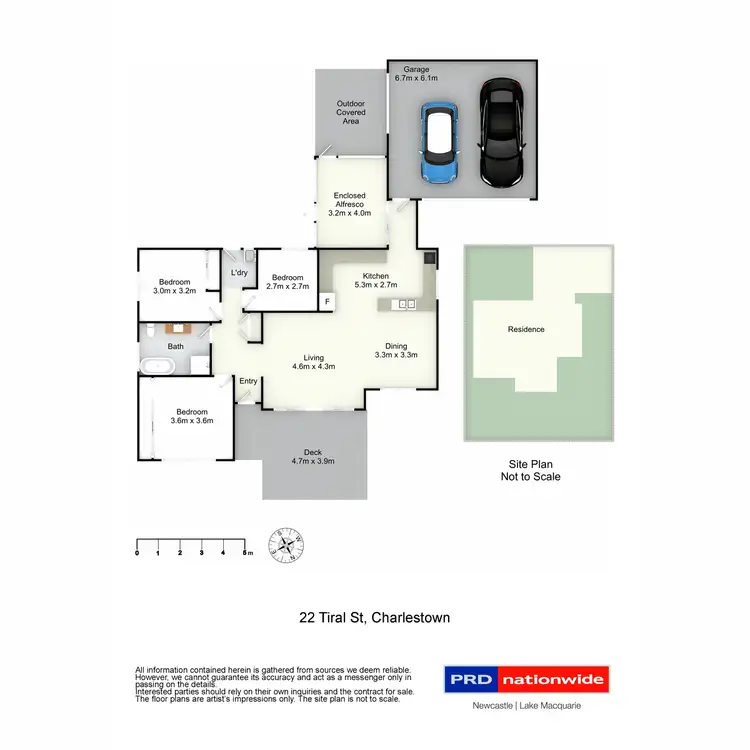 Floorplan of Homely house listing, 22 Tiral Street, Charlestown NSW 2290