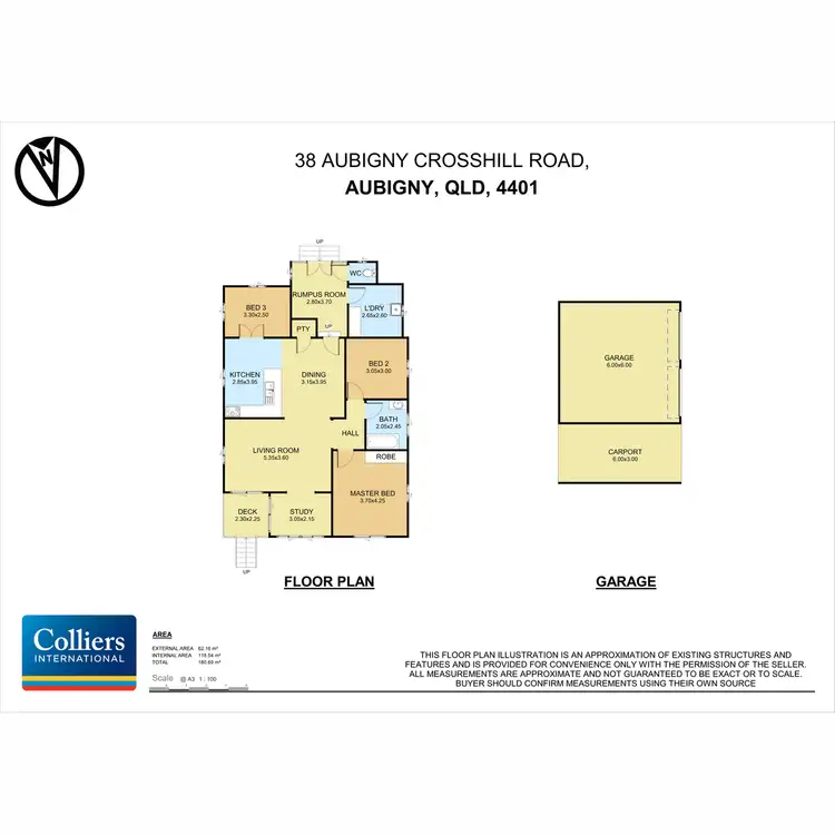Floorplan of Homely house listing, 38 Aubigny Crosshill Road, Aubigny QLD 4401