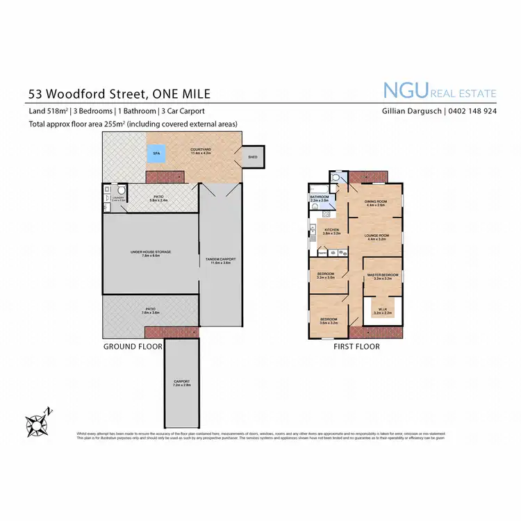 Floorplan of Homely house listing, 53 Woodford Street, One Mile QLD 4305
