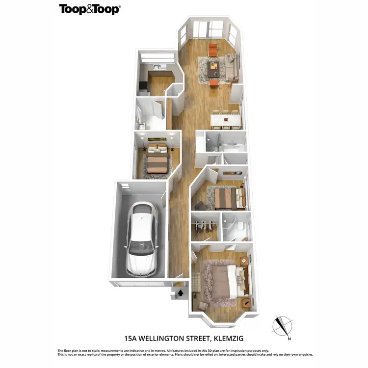 Floorplan of Homely house listing, 15A Wellington Street, Klemzig SA 5087