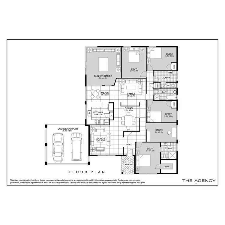 Floorplan of Homely house listing, 313 Summerlakes Parade, Ballajura WA 6066