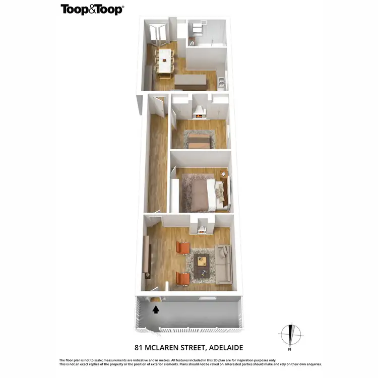 Floorplan of Homely house listing, 81 McLaren Street, Adelaide SA 5000