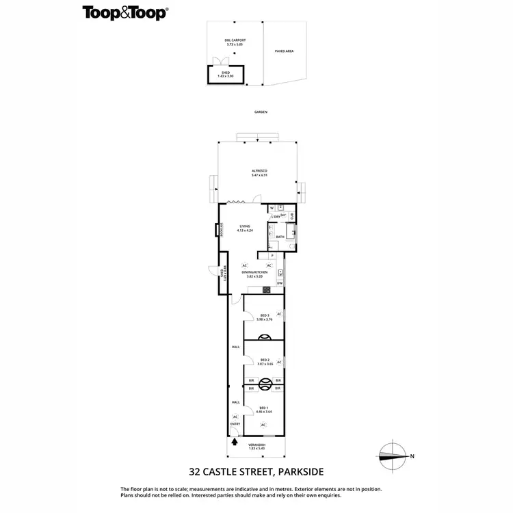 Floorplan of Homely house listing, 32 Castle Street, Parkside SA 5063
