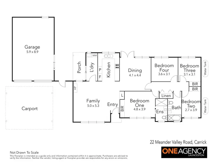 Floorplan of Homely house listing, 22 Meander Valley Road, Carrick TAS 7291