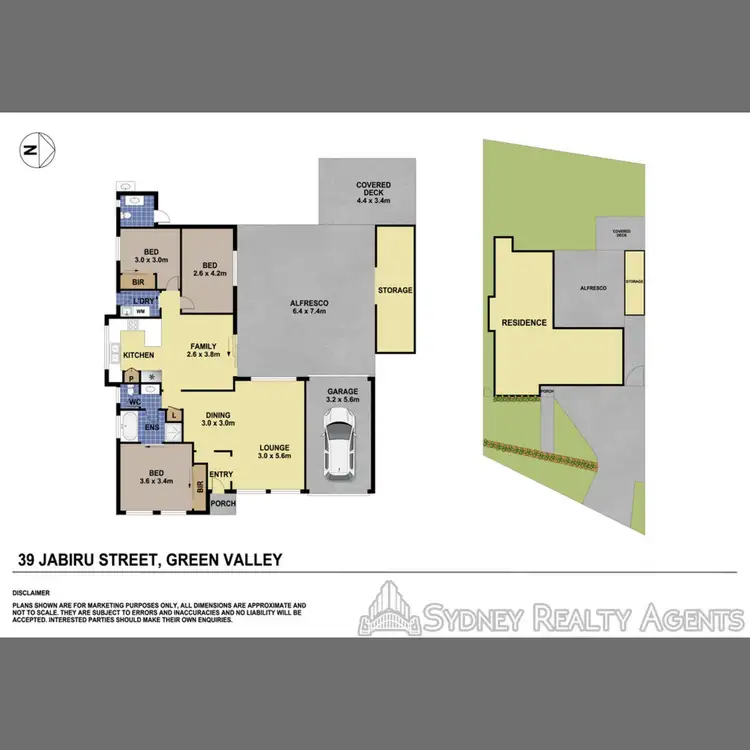 Floorplan of Homely house listing, 39 Jabiru Street, Green Valley NSW 2168