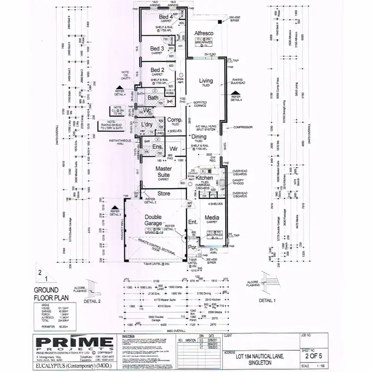 Floorplan of Homely house listing, 31 Nautical Lane, Singleton WA 6175