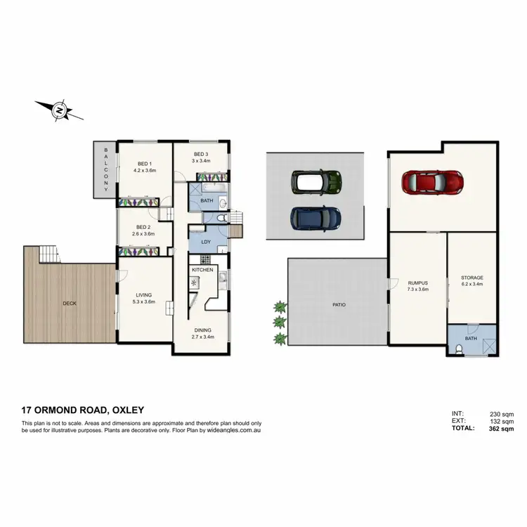 Floorplan of Homely house listing, 17 Ormond Road, Oxley QLD 4075