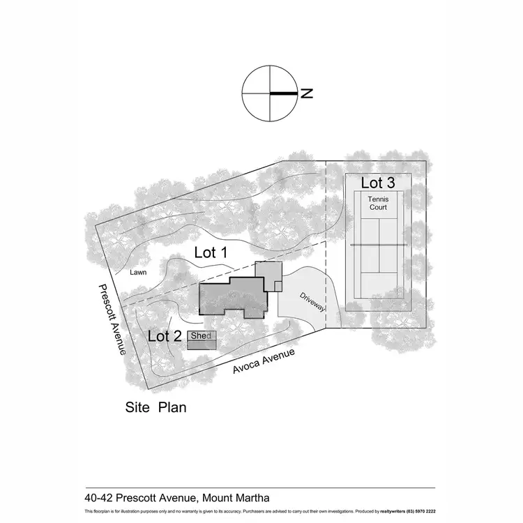 Floorplan of Homely house listing, 40 Prescott Avenue, Mount Martha VIC 3934