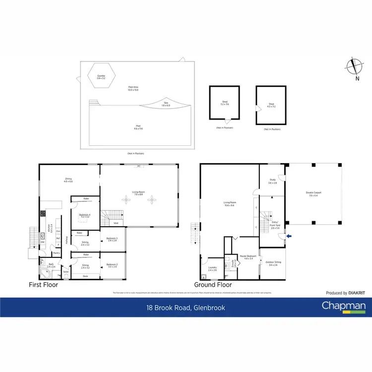 Floorplan of Homely house listing, 18 Brook Road, Glenbrook NSW 2773